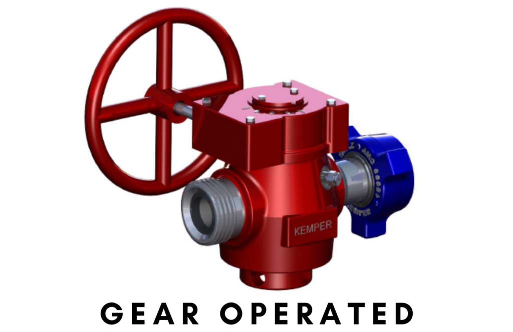 Kemper Plug Valve Gear Operated